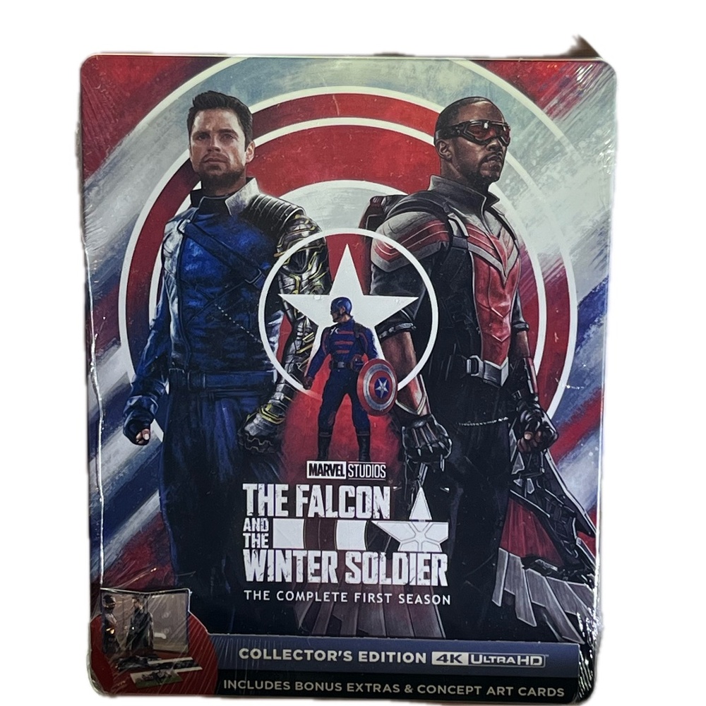 Marvel Falcon & Winter Soldier Season 1 4K Ultra HD Collector's Edition‎ Sealed